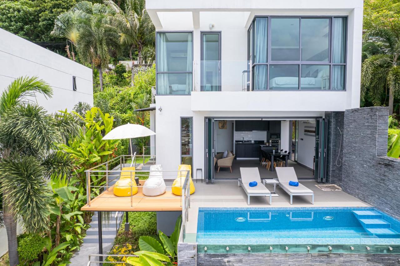 Baan Saint-Tropez Seaview Villas Kata Beach Eksteriør billede