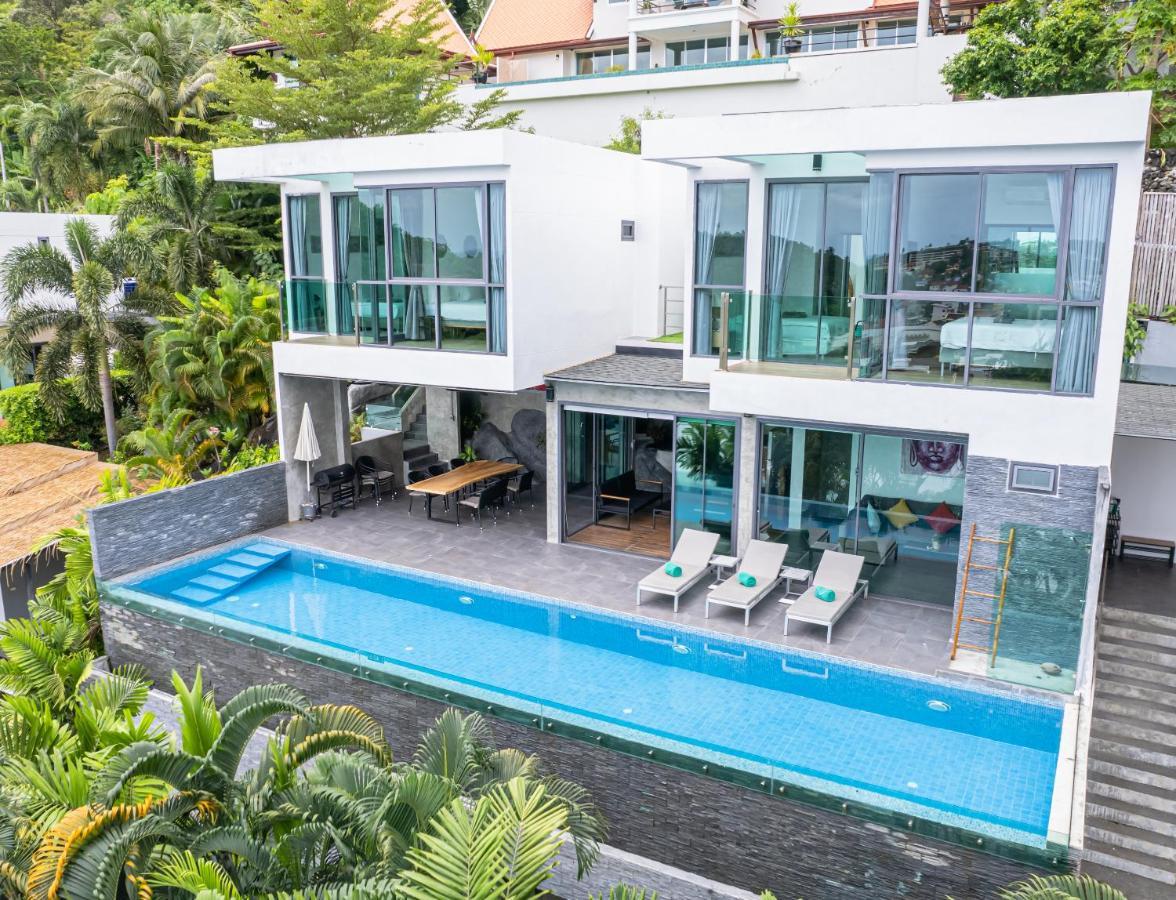 Baan Saint-Tropez Seaview Villas Kata Beach Eksteriør billede