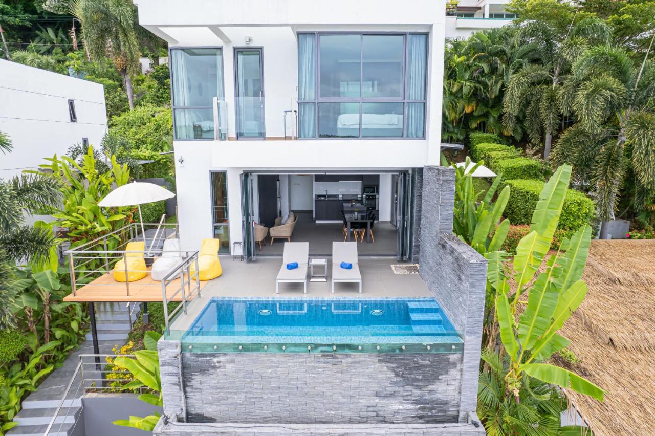 Baan Saint-Tropez Seaview Villas Kata Beach Eksteriør billede