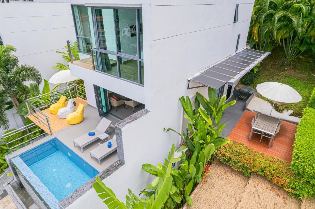 Baan Saint-Tropez Seaview Villas Kata Beach Eksteriør billede