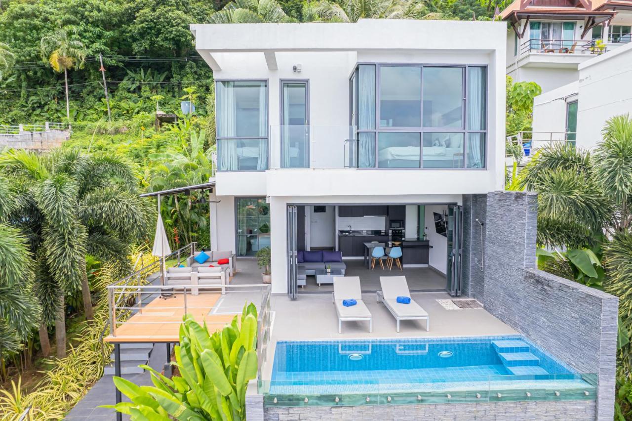 Baan Saint-Tropez Seaview Villas Kata Beach Eksteriør billede