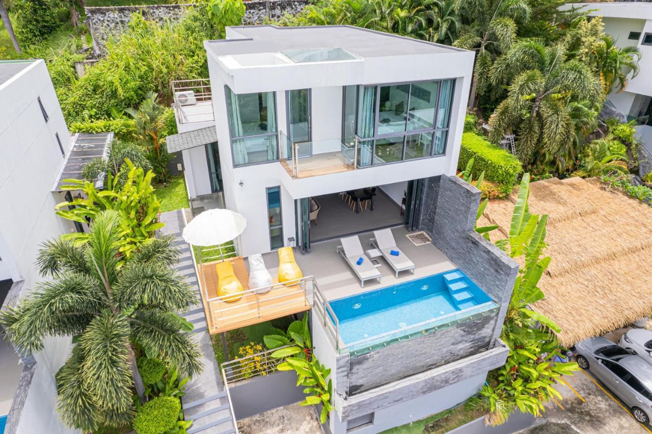 Baan Saint-Tropez Seaview Villas Kata Beach Eksteriør billede
