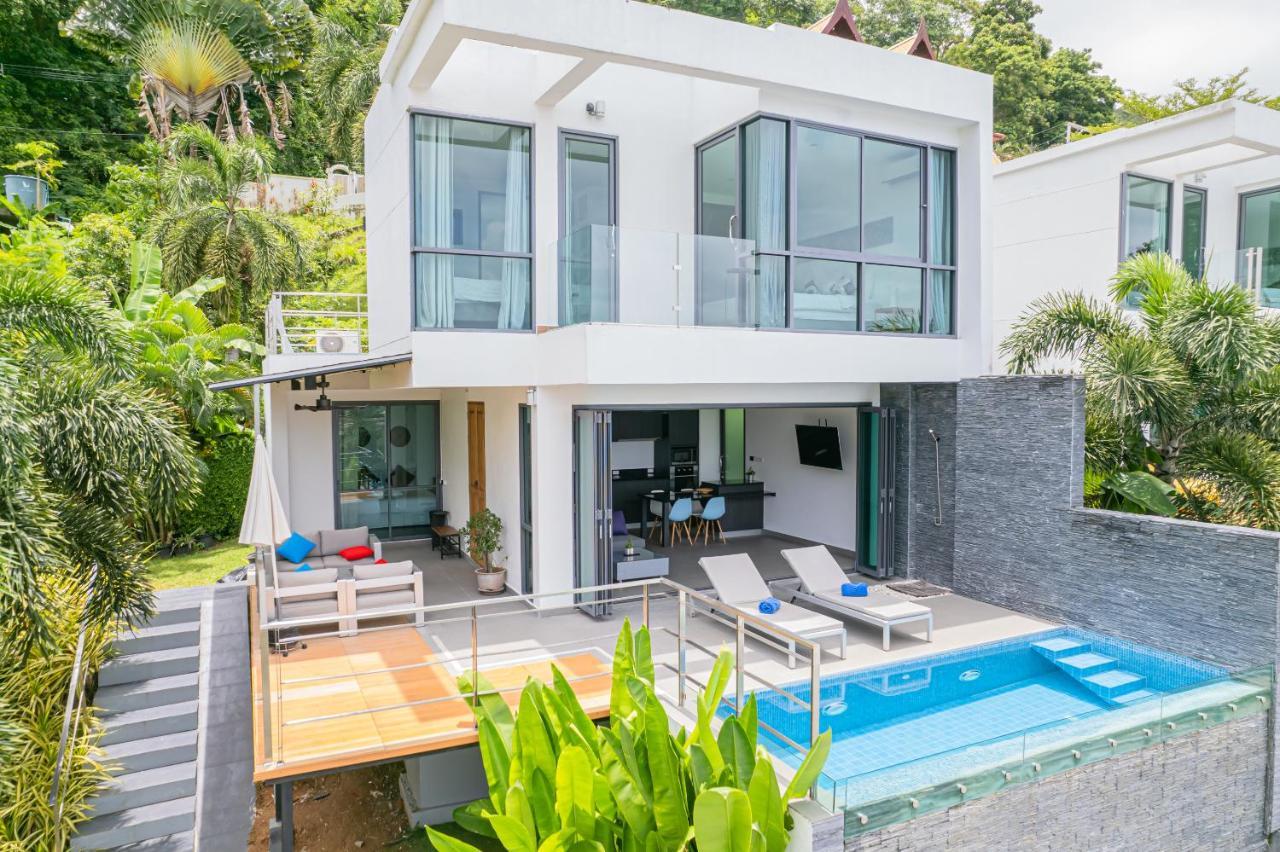 Baan Saint-Tropez Seaview Villas Kata Beach Eksteriør billede